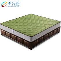 美姿蓝 5D天然乳胶弹簧床垫1.8米席梦思经济型1.5m软硬双人床垫(默认 1500mm*2000mm)