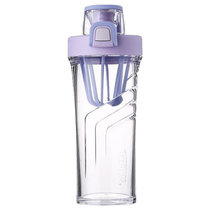 THERMOS膳魔师朱一龙同款便携运动Tritan塑料水杯500ML蛋白粉奶昔摇摇杯 TP-4086M 优雅紫