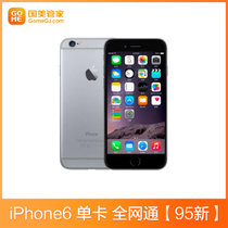 苹果iPhone6 16G内存 单卡 全网通【95新】(深灰色)