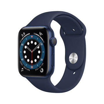 苹果M00J3CH/A智能手表】Apple Watch Series 6智能手表GPS款44毫米蓝色