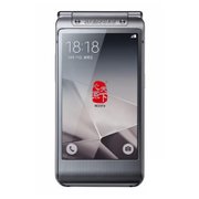 Samsung/三星 SM-W2016 心系天下 翻盖电信4G手机 双模双待 电信4G+ 移动/联通 2G(尊崇银)