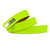 MASCOMMA时尚炫彩内嵌式板扣皮带腰带 4DMW535 荧光绿(100cm)