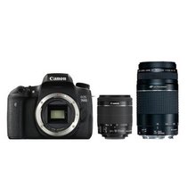 Canon/佳能 EOS 760D 数码单反相机套装 佳能760D 含(18-55mm+75-300)镜头(套餐八)