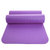 包邮加厚10MMNBR瑜伽垫拉力器弹力带运动垫子环保材质防潮垫爬行垫家用健身（男女使用）赠送收纳袋+绑绳(紫色 80cm)