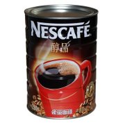 雀巢咖啡醇品500g 罐装 速溶 纯咖啡 黑咖啡