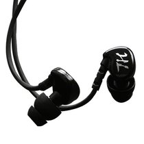 合立（W1）入耳式运动耳机跑步重低音手机音乐耳带麦通话耳塞挂耳(黑色)