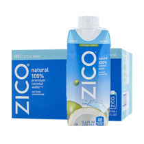ZICO100%椰子水NFC果汁饮料330ml*12 真快乐超市甄选