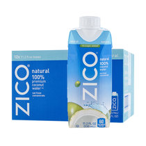 ZICO100%椰子水NFC果汁饮料330ml*12 国美超市甄选