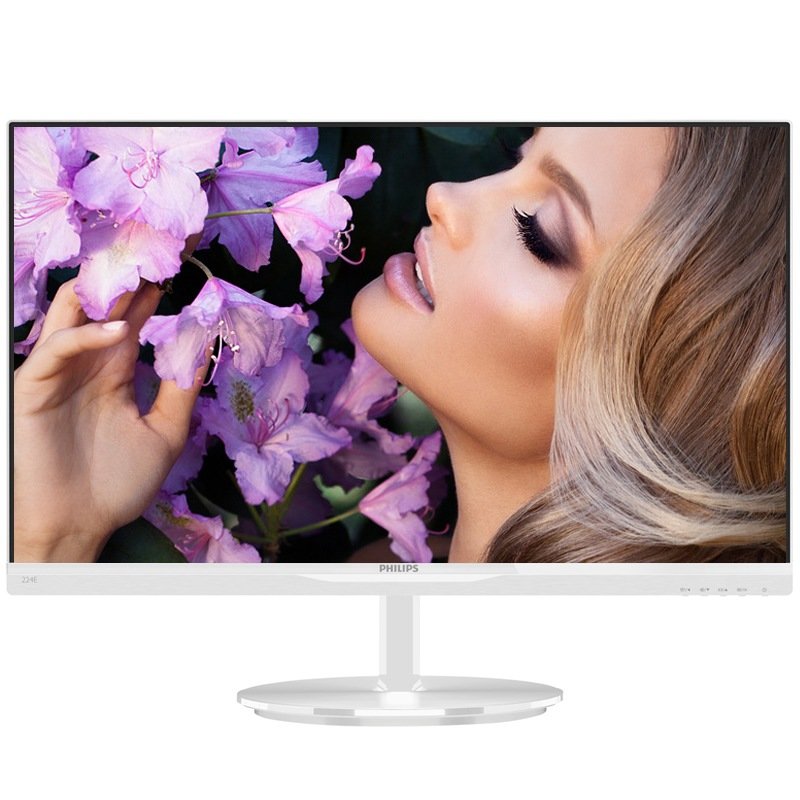 飞利浦(philips)234e5qsw 23英寸ah-ips面板led宽屏显示器(白色)