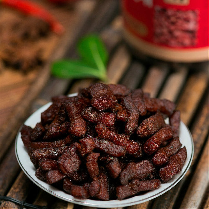 贵州贵阳地方特产小十字丁家脆哨脆皮五花肉休闲零食猪油渣精哨