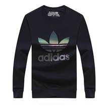 Adidas阿迪达斯长袖圆领卫衣(深蓝色)