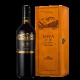 尼雅 新疆红酒 天山系列 特级珍藏 赤霞珠干红葡萄酒 750ml*1盒（木盒装）(礼盒装)