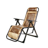 【京好】时尚休闲午休椅 躺床 现代简约环保折叠沙滩椅 两用陪护椅A17(方管麻将块款 快递发货)