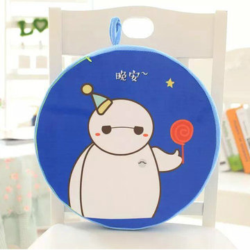 【大白坐垫创意礼品大白坐垫-晚安棒棒糖宽38cm*厚7cm】卡通超能陆战