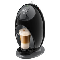 德龙（Delonghi）咖啡机 欧洲进口 15bar泵压 意式美式 胶囊Jovia 小龙蛋 冷热花式饮品 EDG250.B 梦幻黑