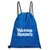 WassupHouse防水束口袋布袋背包男女户外大容量收纳抽绳双肩包潮(蓝色)