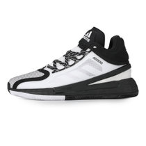 阿迪达斯Adidas男鞋2021新款D Rose 11罗斯11篮球鞋缓震中帮运动鞋FY0896(白/一号黑 43)