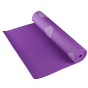 皮尔瑜伽PR-4001-5 PVC瑜伽垫（紫花）（6MM）（赠背包）