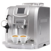 美宜侬（MEROL）ME-712意式全自动咖啡机(亮银/炫黑)