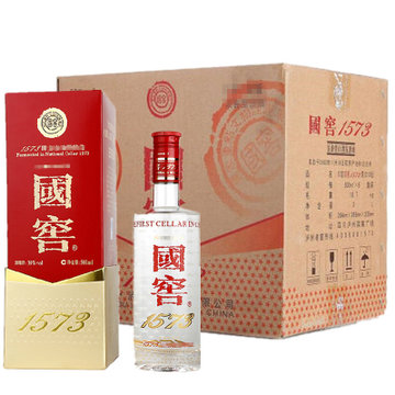 瀘州老窖 國窖1573 38度 500ml 經典裝 濃香型(整箱6瓶)