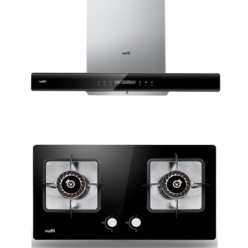 华帝(vatti)烟灶套餐cxw-270-e660az jzt-b8408b 塔型烟机 银 燃气灶