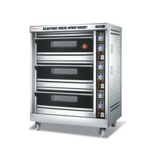 乐创（lecon）YXE-6 大型面包烤炉 三层六盘电烤箱 蛋糕面包披萨商用烤箱蛋挞烘炉(白色（请修改）)