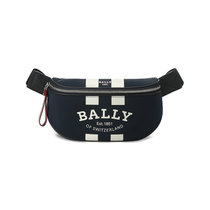 Bally巴利 男士织物胸包斜挎包腰包 FLYNOS STL(507 黑色)