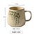 釉下彩陶瓷马克杯创意办公室早餐牛奶咖啡红茶水杯子送礼物350ml(杨柳单杯)