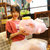 绒贝儿可爱创意天使猪公仔趴趴猪毛绒玩具 送女友大号布娃娃(粉红 高40cm)