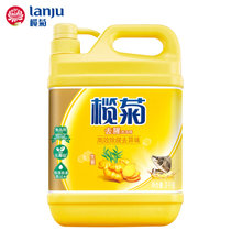 榄菊生姜去腥洗洁精3kg 食品用 蔬果洗涤 不伤手 去油 祛味