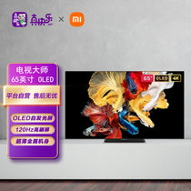小米电视大师65英寸OLED  OLED自发光屏 120Hz高刷 专业游戏模式 智能平板电视