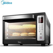 美的(Midea) T7-L384D 电烤箱家用烘焙多功能智能38L大容量全自动(黑色 默认版本)
