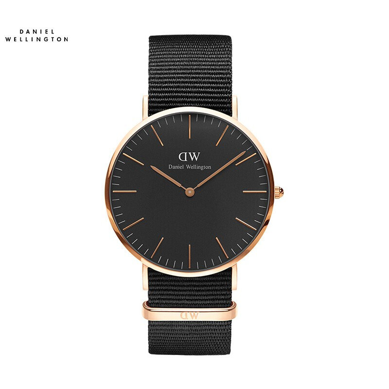时尚品牌表丹尼尔惠灵顿dw手表男学生表40mm表盘超薄男士手表dw