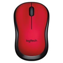 罗技（Logitech） M220静音无线鼠标 笔记本家用办公省电鼠标 带无线2.4G接收器 【M220】红黑