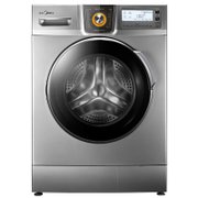 美的(Midea) MG70-1411LDPC(S) 7公斤 变频滚筒洗衣机(银色) 独创喷淋洗涤水循环