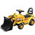 活石 儿童玩具工程车挖掘机可骑可坐滑行学步车(档次款铲土机)