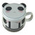 小熊 创意动物杯可爱个性大号带盖马克杯具陶瓷杯子水杯早餐杯牛奶杯茶杯咖啡杯刷牙杯包邮(熊猫嘟嘟动物杯)