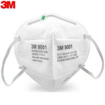 3M 口罩KN90级9001颗粒物耳戴式防护口罩防雾霾PM2.5防尘 单个价格