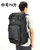 超大容量双肩包男女户外旅行背包80升登山包运动旅游行李电脑包(黑色)
