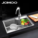 JOMOO九牧食品级304不锈钢厨房水槽套餐 大单槽洗菜盆洗碗池02113(02113)