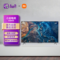 小米电视43英寸ES43远场语音2022款4K超高清金属全面屏无线网络教育液晶平板电视机