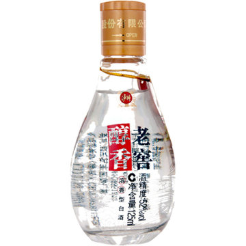 泸州老窖老窖醇香小酒52度125ml1瓶