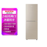 澳柯玛双门冰箱BCD-246WG极地金