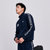 乔丹男服针织上衣运动外套男士立领开衫 XWD33212318M码蓝 国美超市甄选