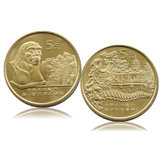 昊藏天下H 世界文化遗产纪念币(苏州园林与 周口店猿人 一套两枚 带)