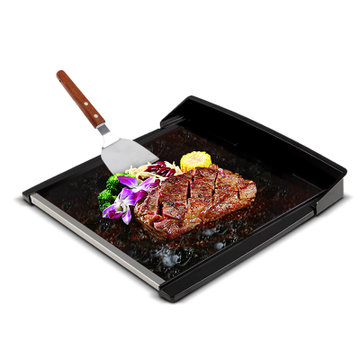 locus诺洁仕skb50k电陶炉专用烧烤板微晶烤板