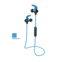 Edifier/漫步者 W280BT 磁吸入耳式 运动蓝牙线控耳机智能手机通用(蓝色)