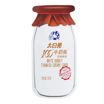 大白兔100牛奶糖107g（提拉米苏冰淇淋味） 糖果休闲食品 上海特产