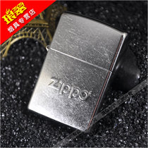 zippo正版煤油打火机原装进口芝宝经典铬花沙铭牌zoop标志21193zp