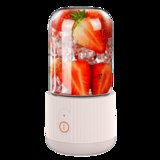 九阳（Joyoung）榨汁机便携式迷你无线果汁机料理机随行杯L3-C18A 粉色(粉色)